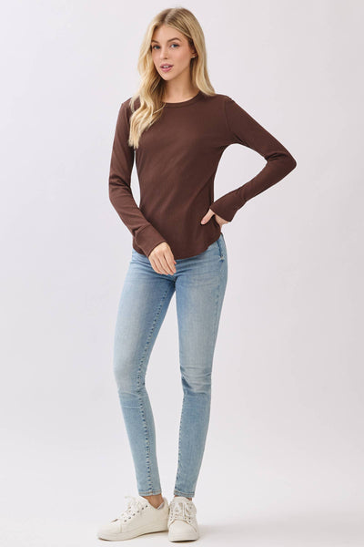The Essential Ribbed Long Sleeve