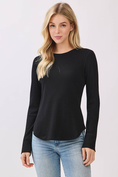 The Essential Ribbed Long Sleeve