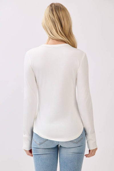 The Essential Ribbed Long Sleeve