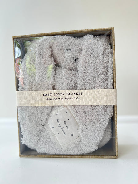 Bunny Baby Lovey Blankets