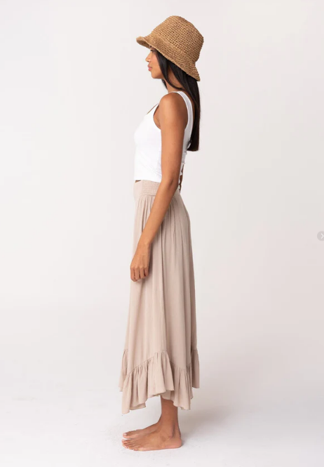 Lainey Ruffle Maxi Skirt