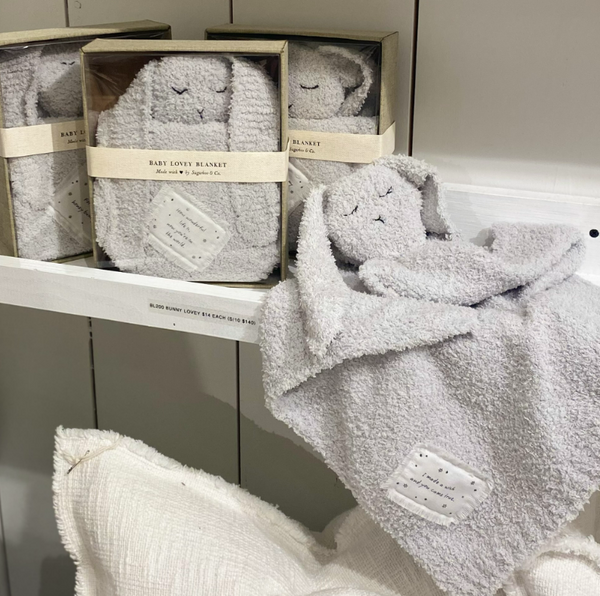 Bunny Baby Lovey Blankets