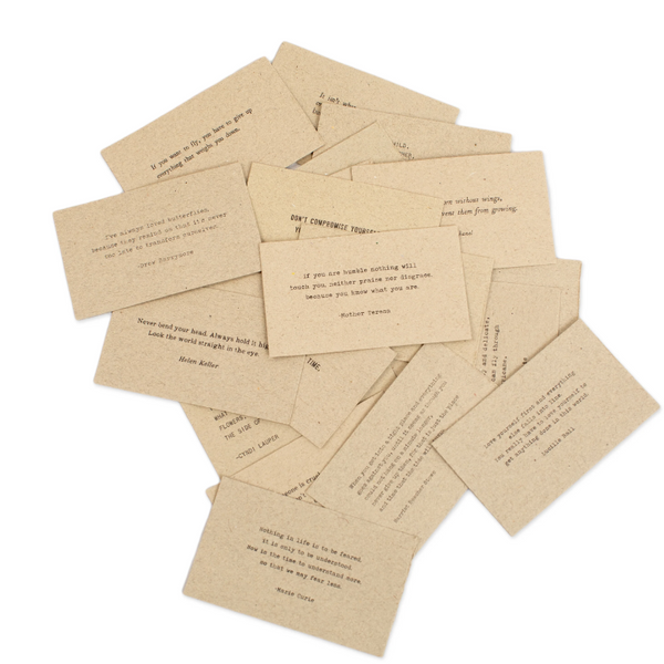 50 She-Hero Gathered Thoughts Collection- Shero Edition