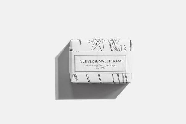 Vetiver & Sweetgrass Shea Butter Soap - Bath Bar