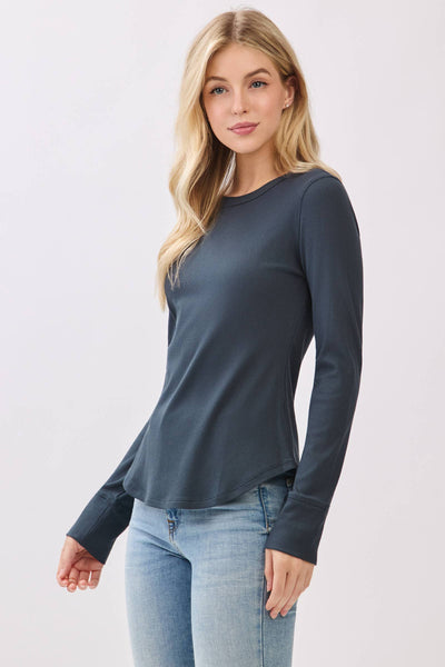 The Essential Ribbed Long Sleeve