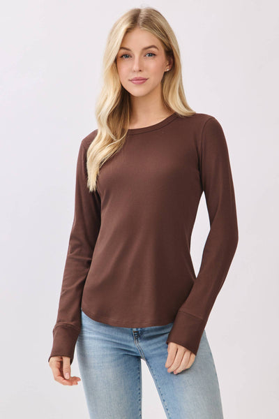 The Essential Ribbed Long Sleeve