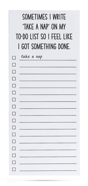 Sometimes I Write Take a Nap