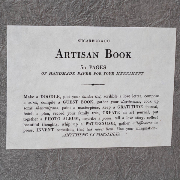 Artisan Book