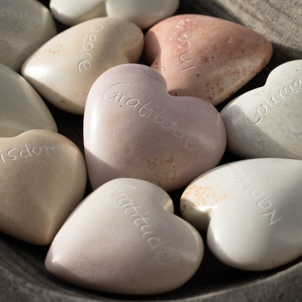 Flat Word Hearts