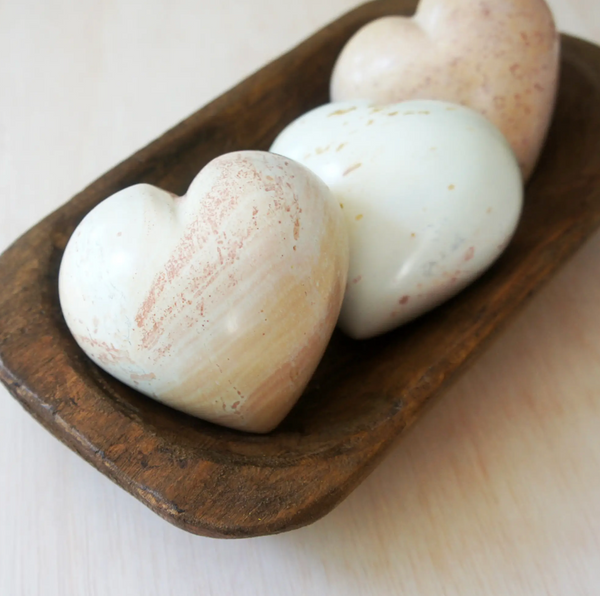 Large Soapstone Paperweight Stone