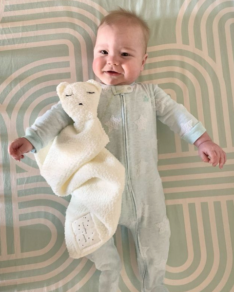 Bear Baby Lovey Blankets