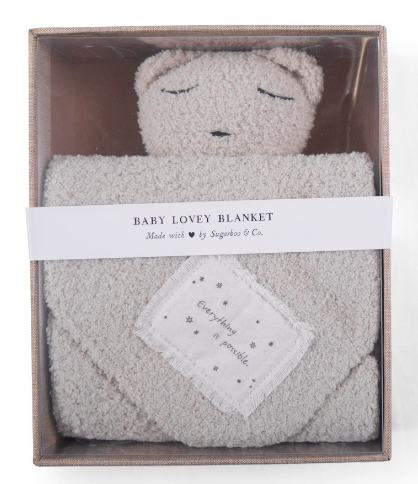 Bear Baby Lovey Blankets