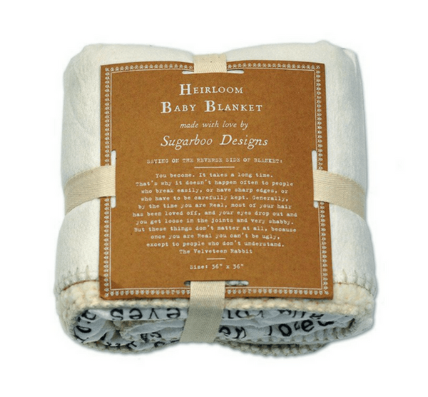 velveteen rabbit blanket