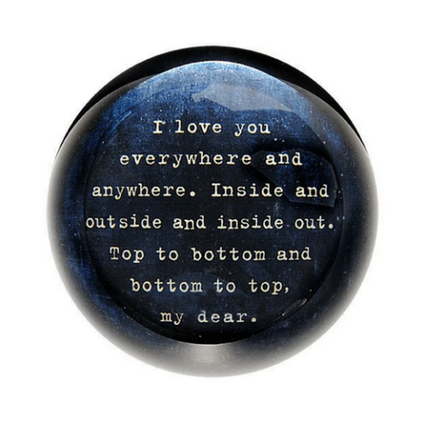i love you paperweight adored boutique