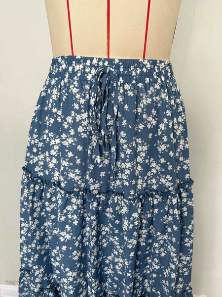Meadow Breeze Tiered Maxi Skirt