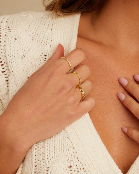 Mini Stackable Ring Set - Adored A Lovely Boutique