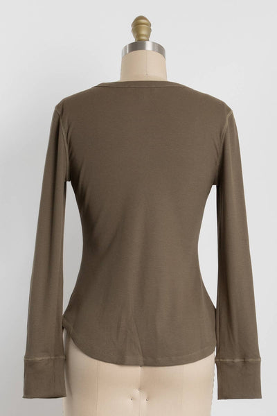 The Essential Ribbed Long Sleeve