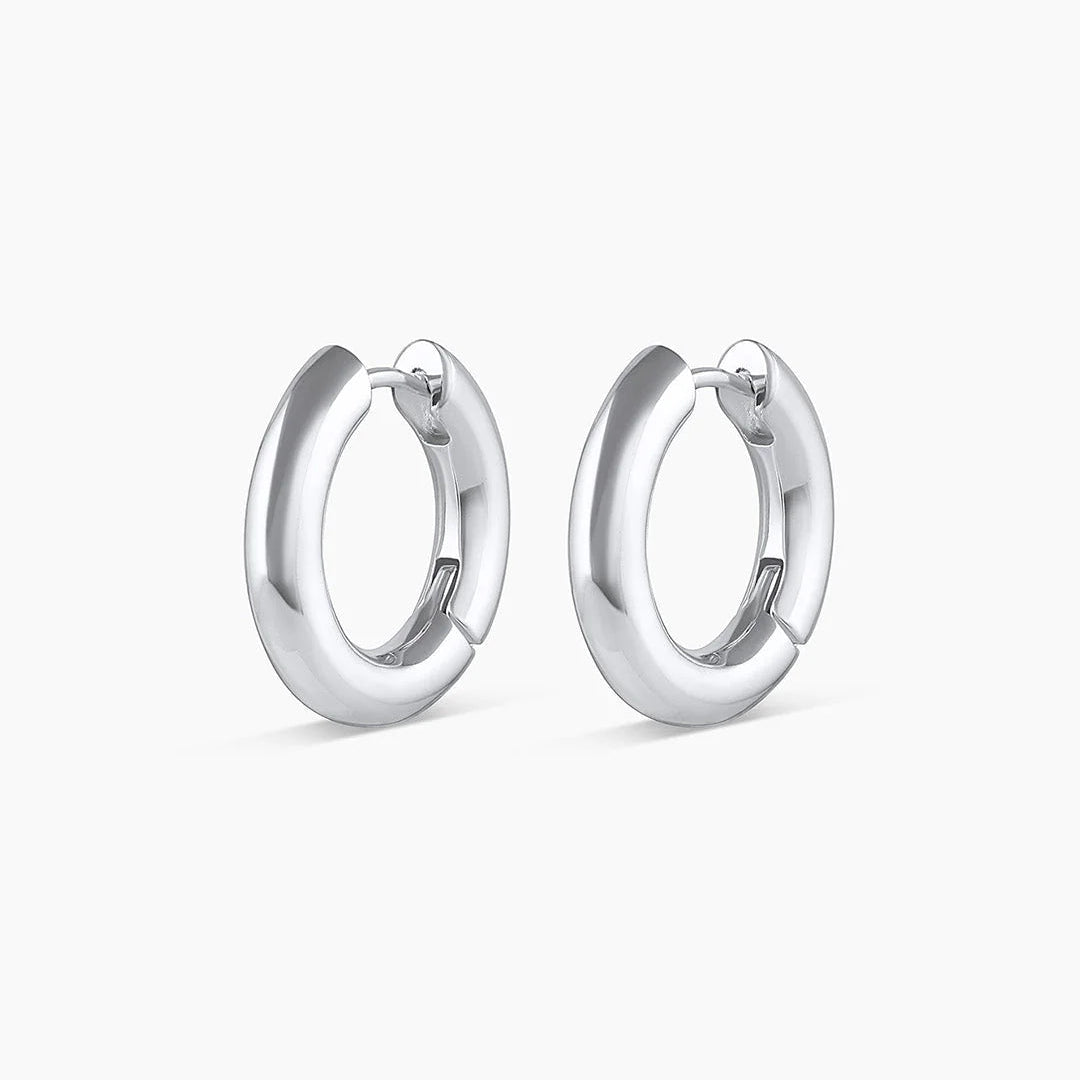 Lou Hoops - Silver