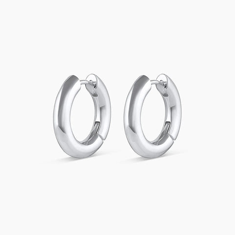 Lou Hoops - Silver