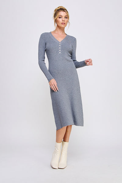 Fine Gauge Maxi Sweater Dress