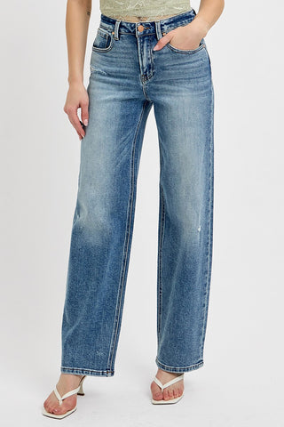 Wide Leg Baggy Jeans