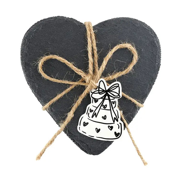 Slate Heart Coasters