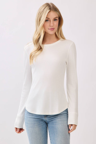 The Essential Ribbed Long Sleeve