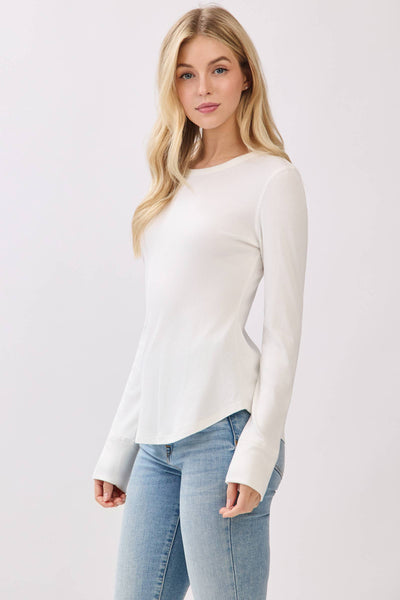 The Essential Ribbed Long Sleeve