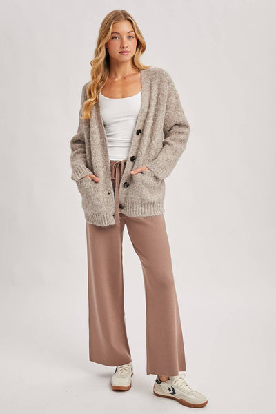 Cozy Days Button Sweater