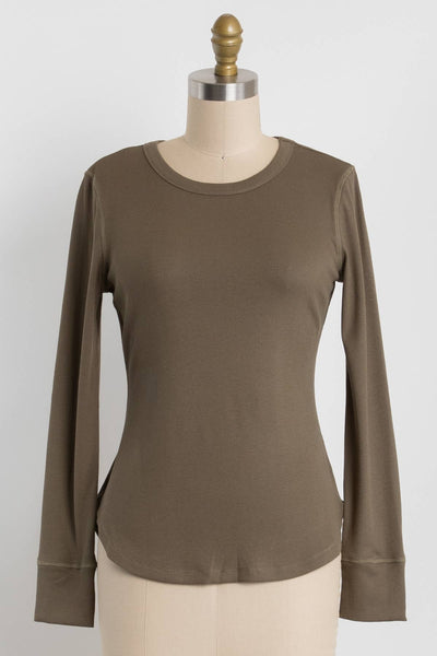 The Essential Ribbed Long Sleeve