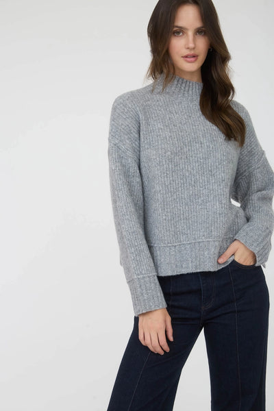 Split Hem Pullover Sweater