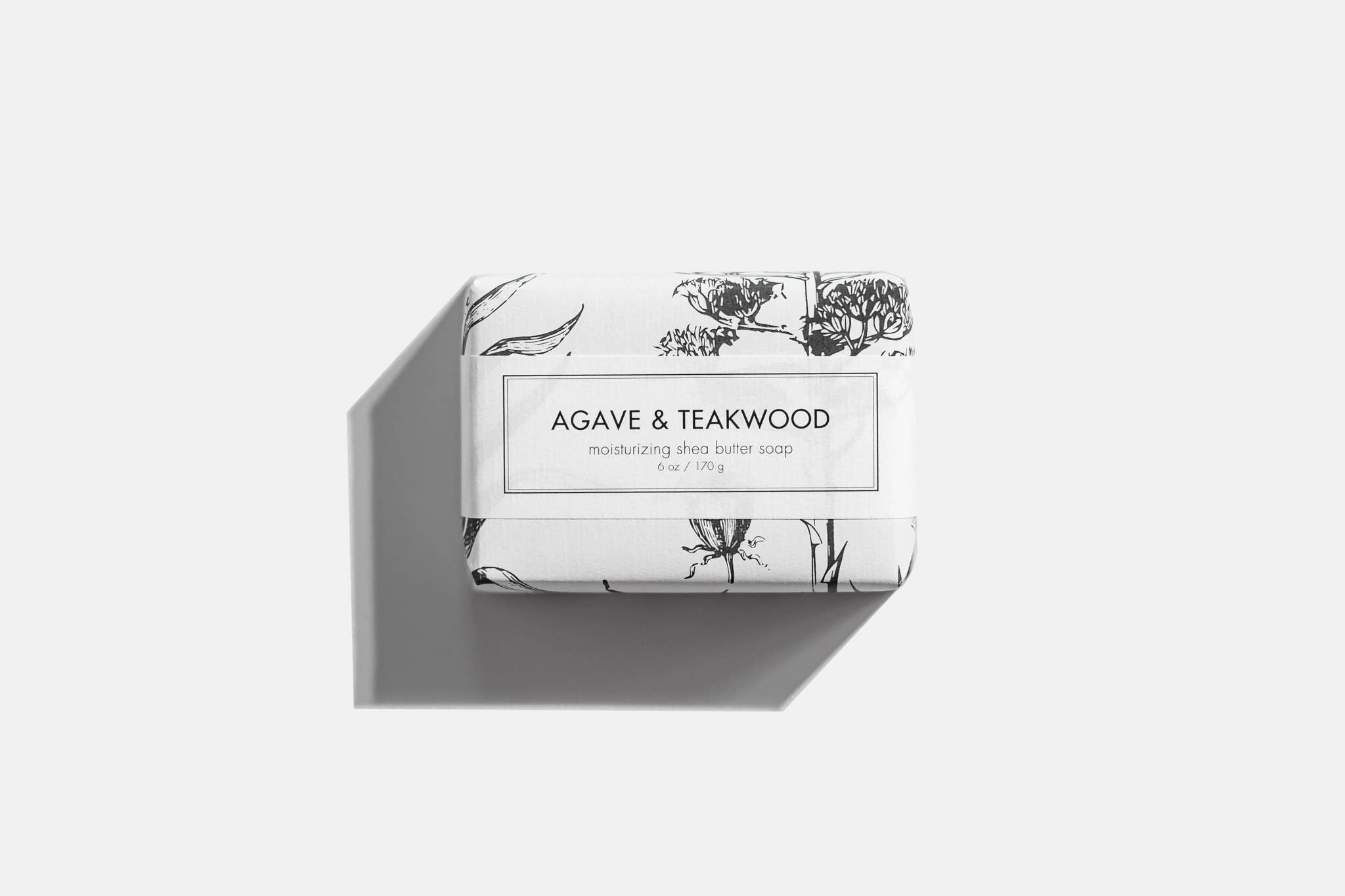 Agave & Teakwood Shea Butter Soap - Bath Bar