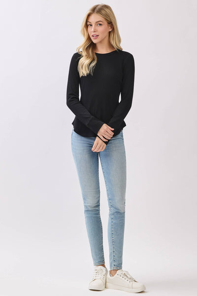 The Essential Ribbed Long Sleeve