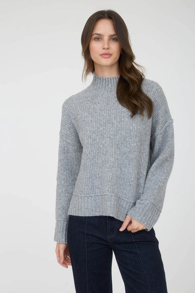 Split Hem Pullover Sweater