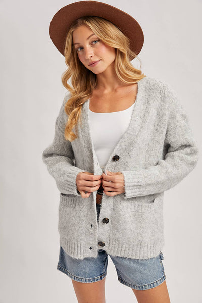 Cozy Days Button Sweater