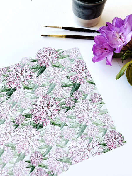 Washington State Flower Art Print