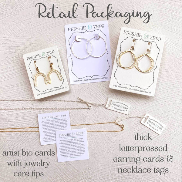 Glow Earrings - silver and gold circles