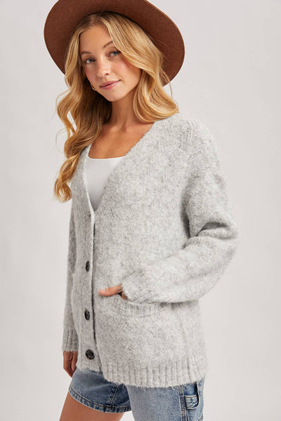 Cozy Days Button Sweater