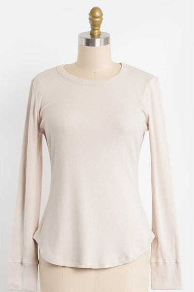 The Essential Ribbed Long Sleeve