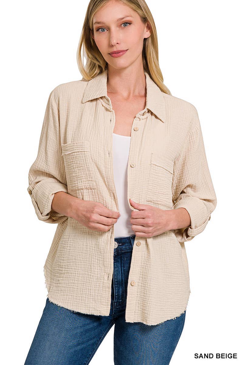 Golden Hour Button Down