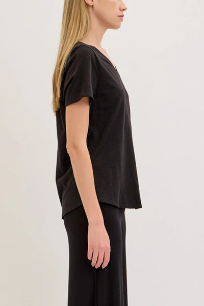 Bamboo Cotton V-Neck