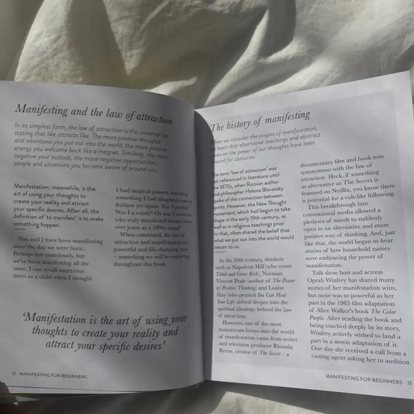 Manifesting for Beginners