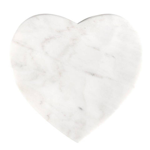 Marble Heart Coaster - Set of 4