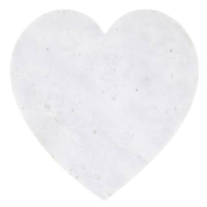 Marble Heart White Marble Board