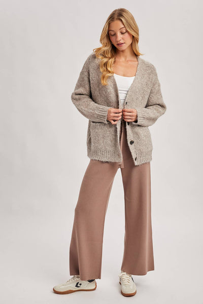 Cozy Days Button Sweater