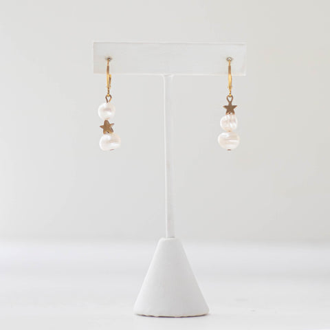Pearl Galaxy Earrings