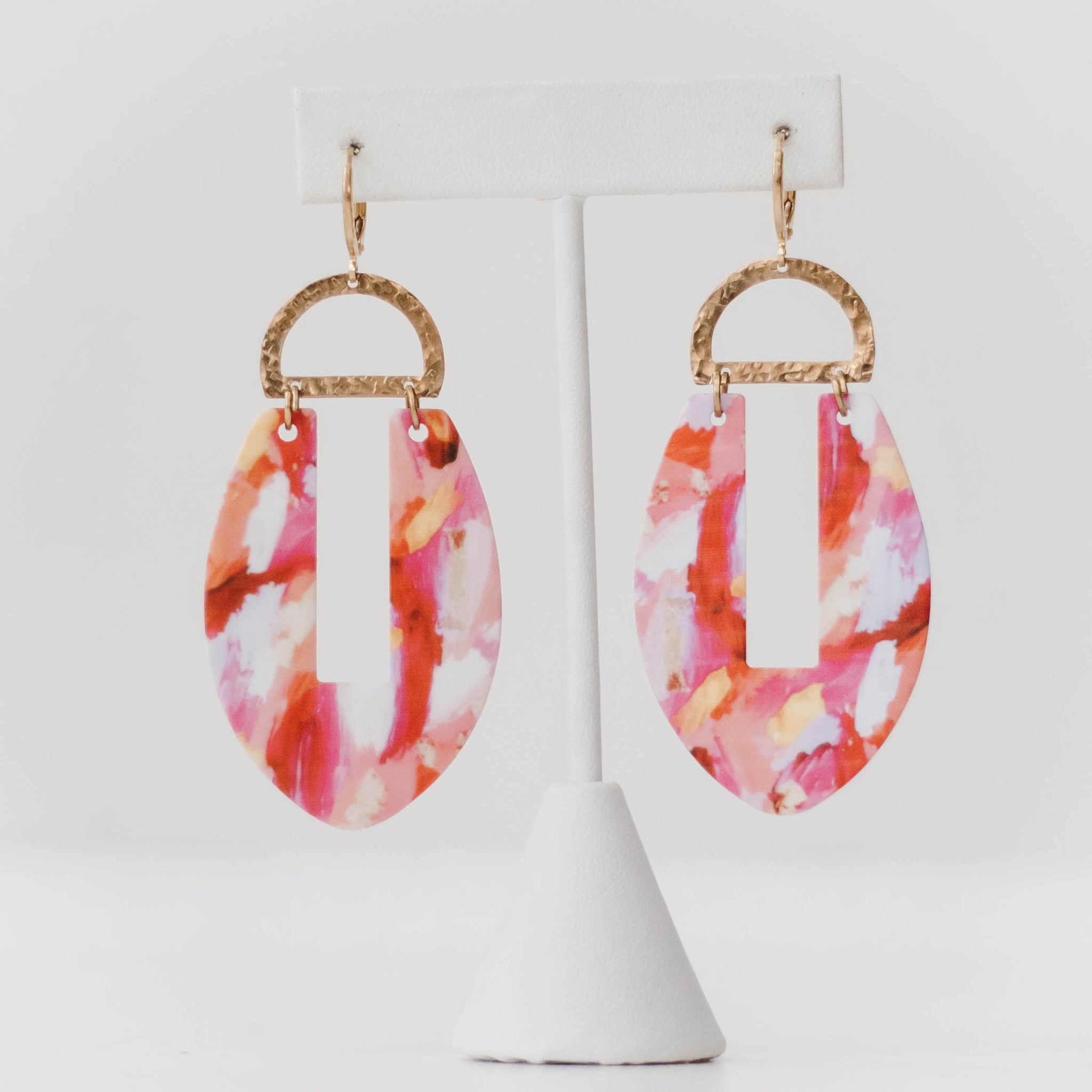 Fuchsia Flair Earrings