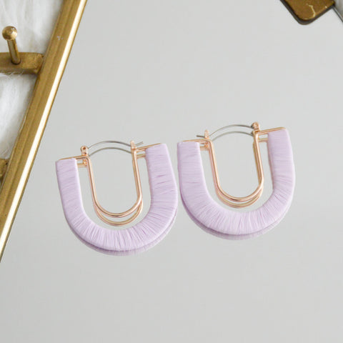 Lavender Drift Earrings