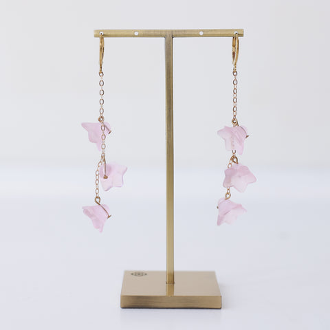 Ethereal Blossom Dangle Earrings