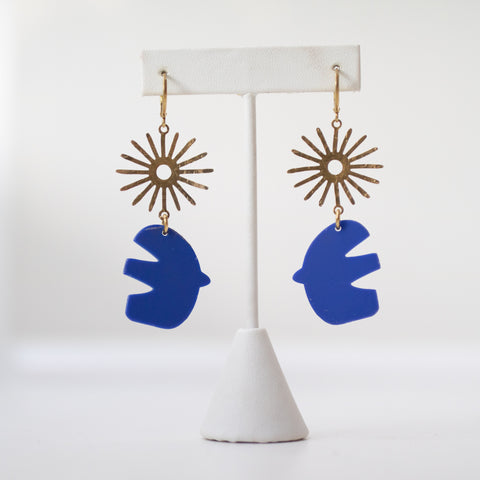 Blue Belles Earrings